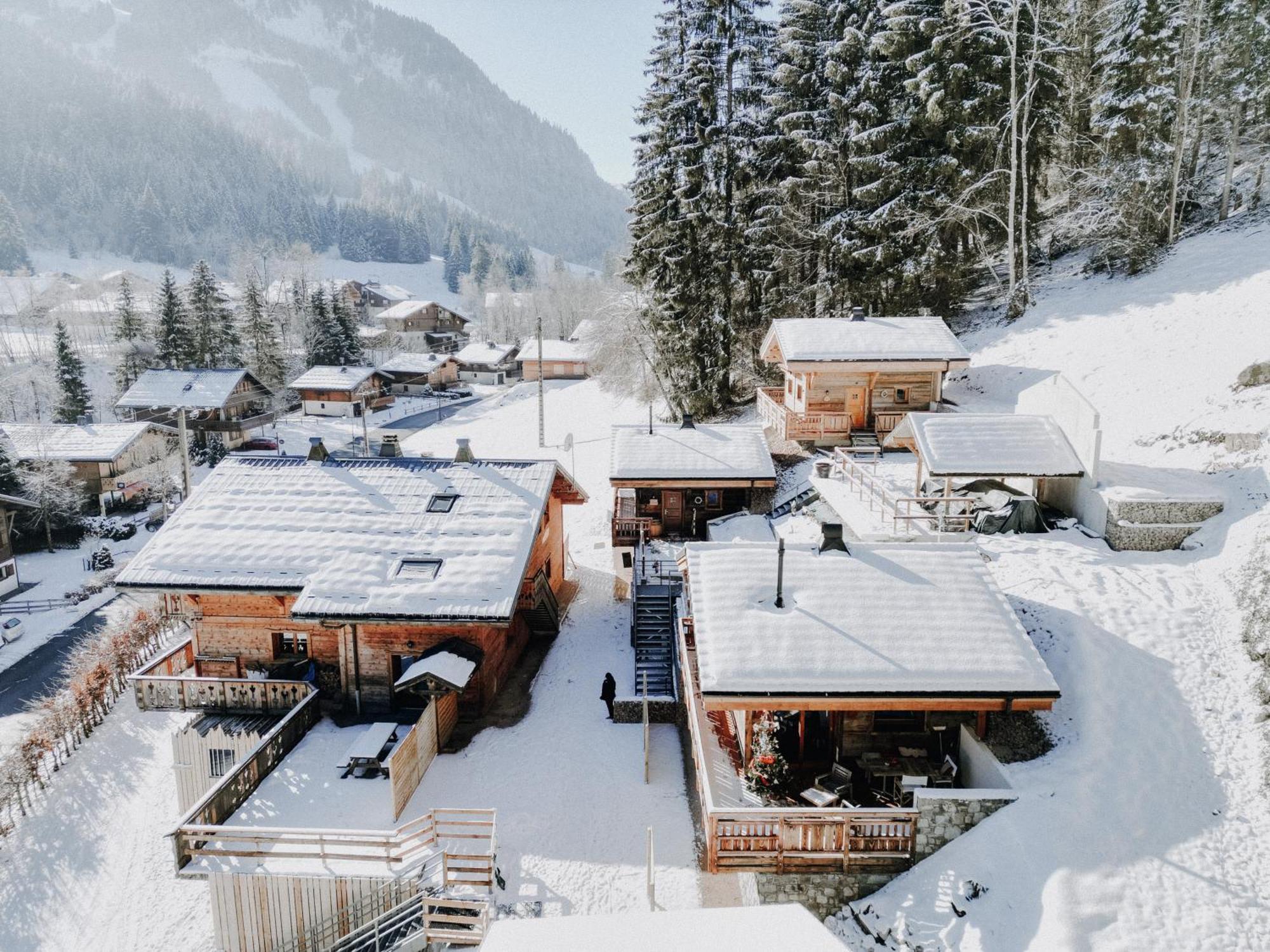 Savoya Lodges Châtel Extérieur photo